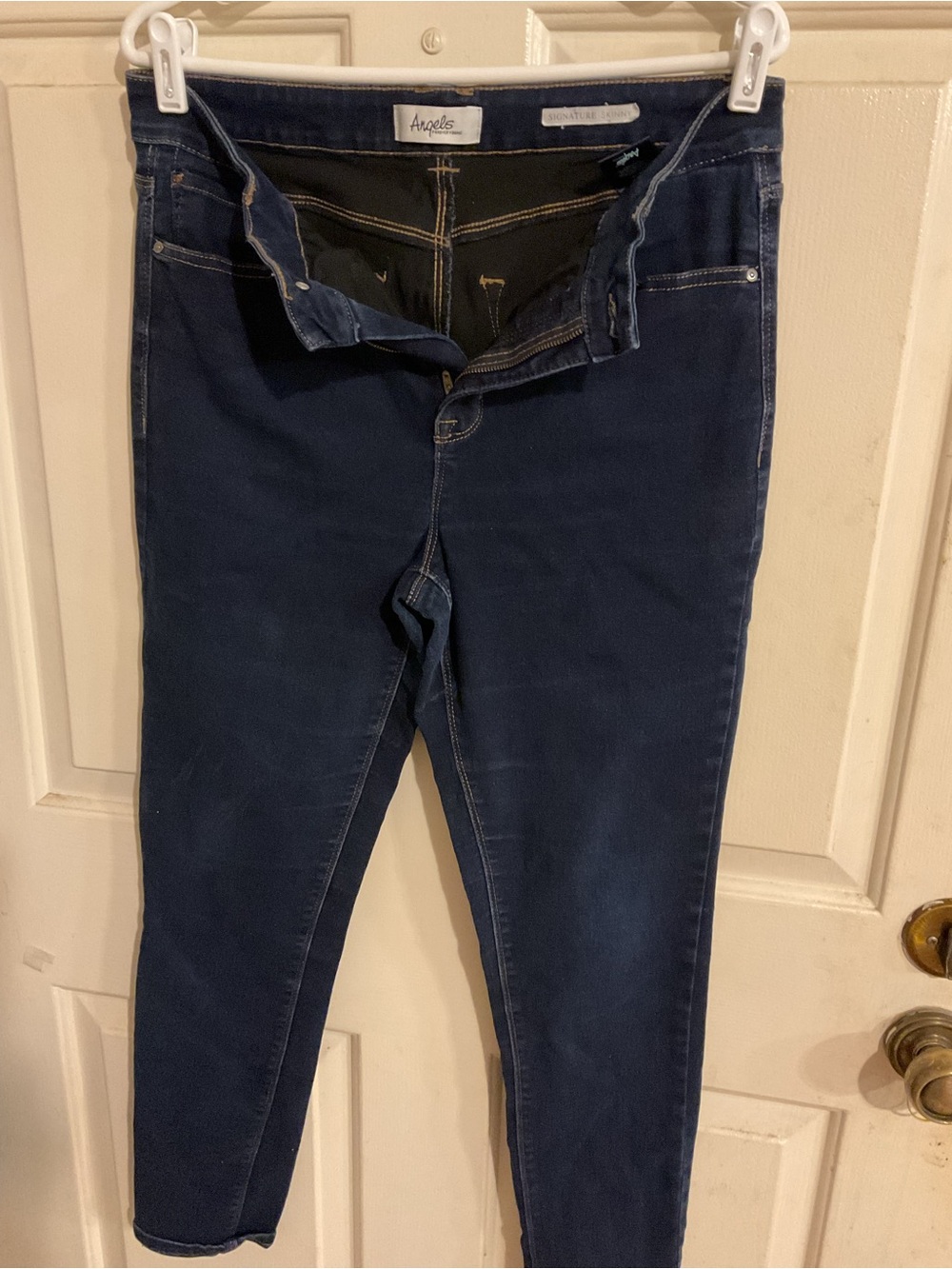 ANGELS Signature Slim Fit Women's Jeans -BUILT IN TUMMY SHAPING  SZ.12